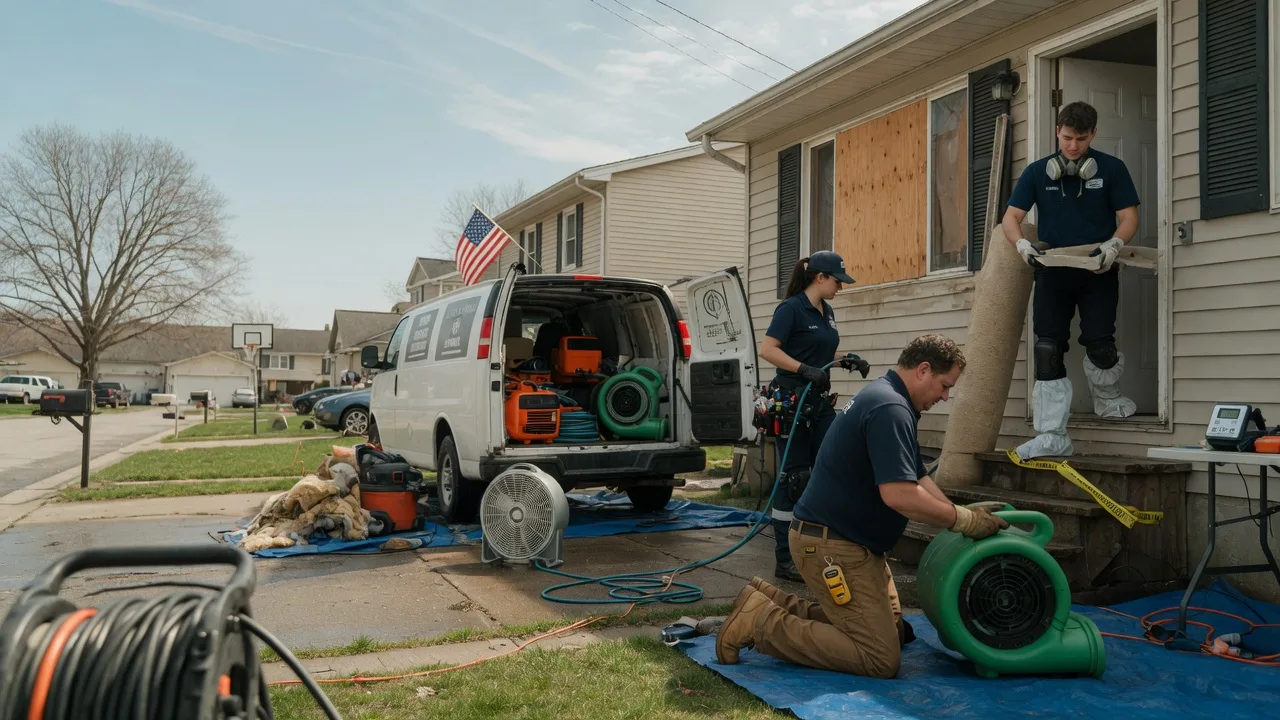 Water Damage Restoration in Erie, MI near me